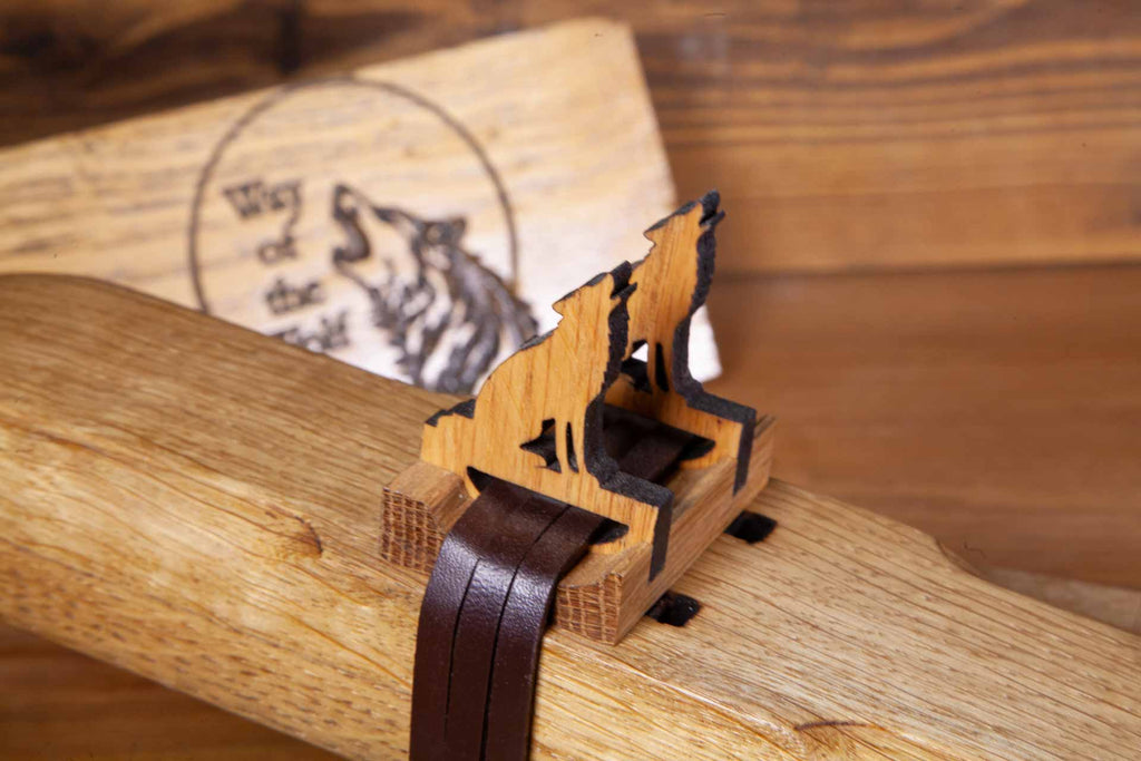 Handcrafted Oak & Ash Drone Flute in the Key of G 432Hz
