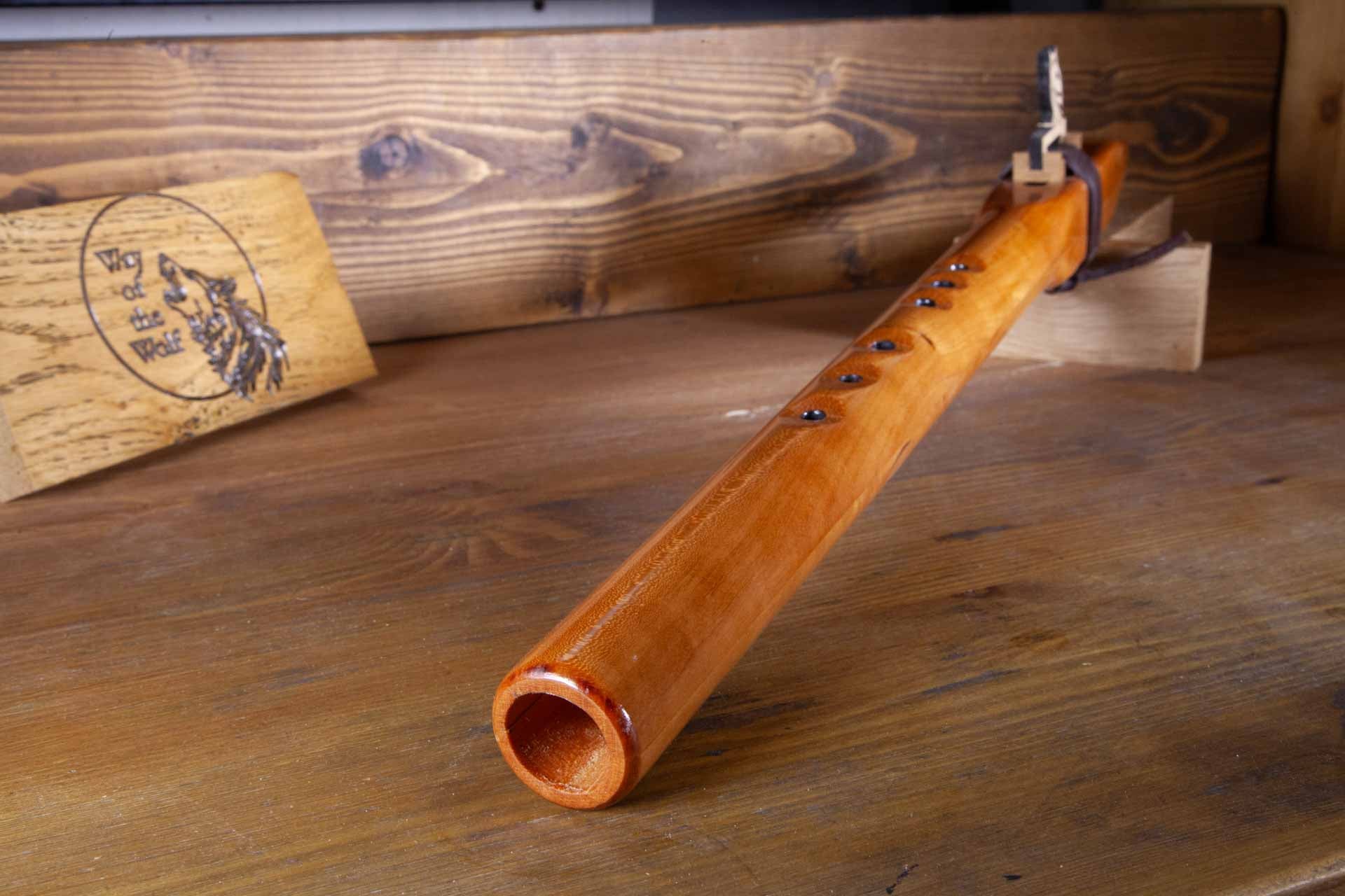 Cherry, Native American style Flute in the key of E