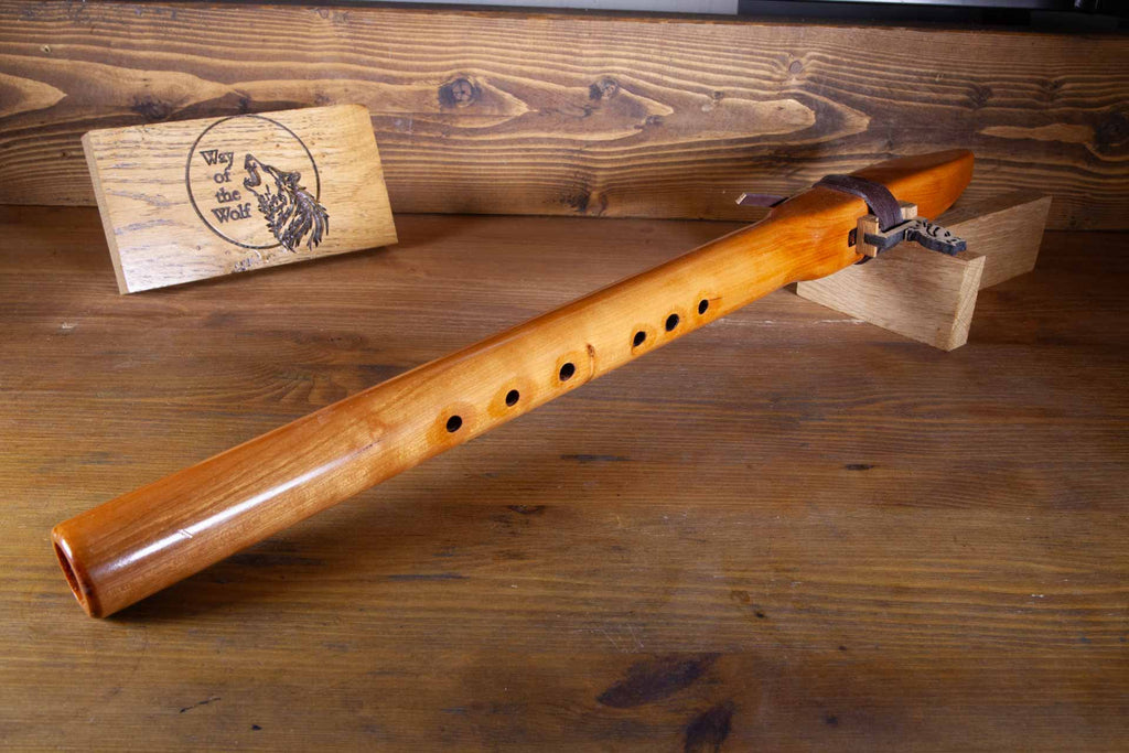 Cherry, Native American style Flute in the key of E